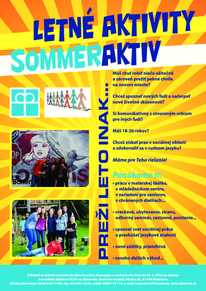 Letné aktivity - Sommer Aktiv